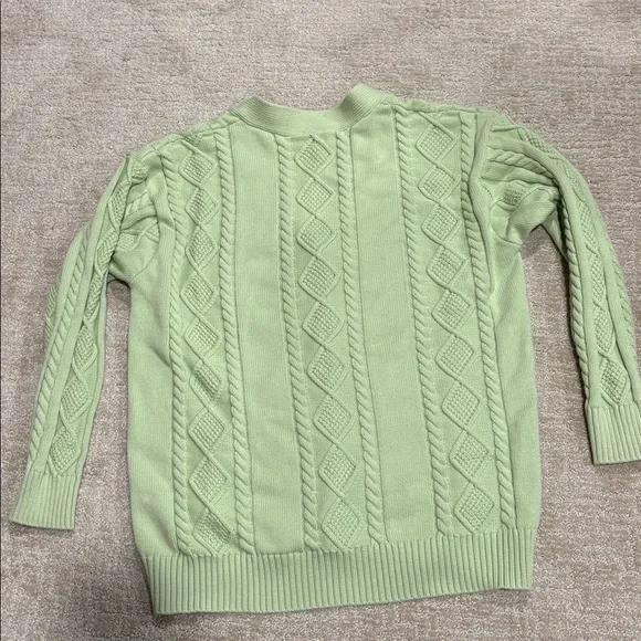 Sunday Best Airtzia  Mint Green Knit Top - Picture 7 of 7